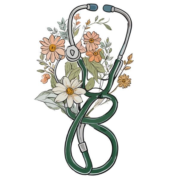 Floral Stethoscope
