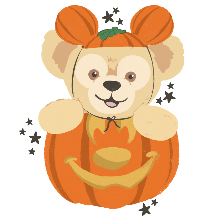 Teddy Pumpkin Hat