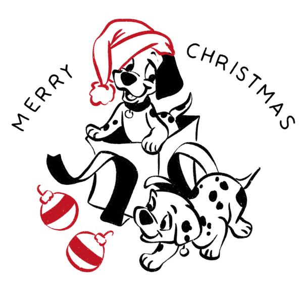 Dalmatian Christmas
