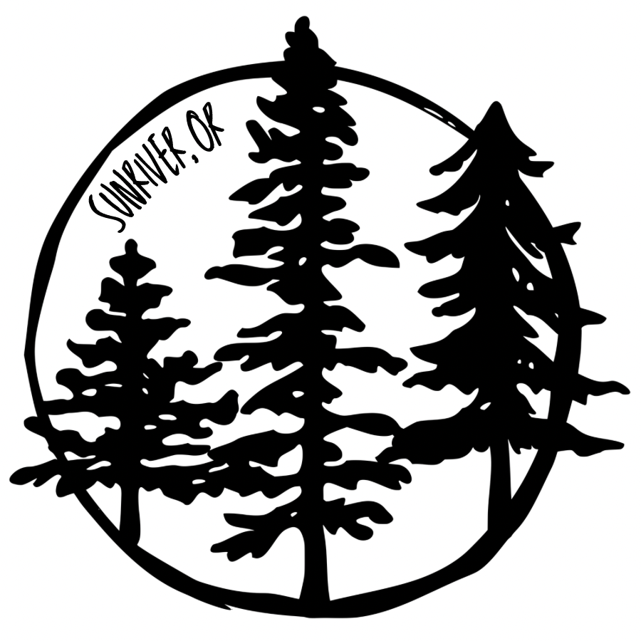 Watercolor Pines