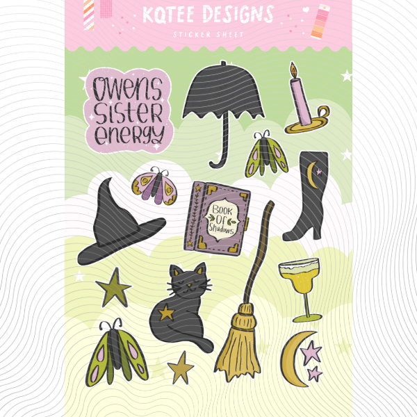 Sister Energy Sticker Sheet