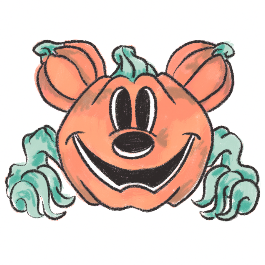 Pastel Mouse Pumpkin