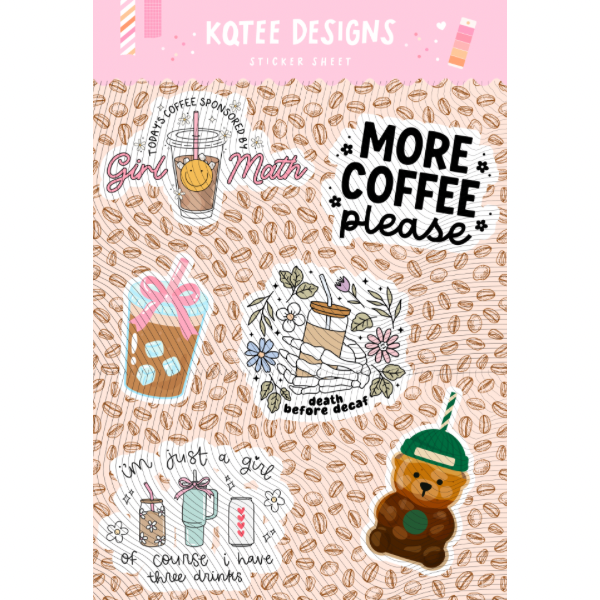 Coffee Sticker Sheet