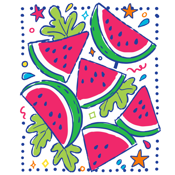 Watermelon Stamp