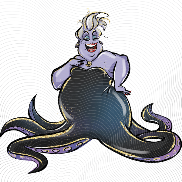 Glitter Sea Witch