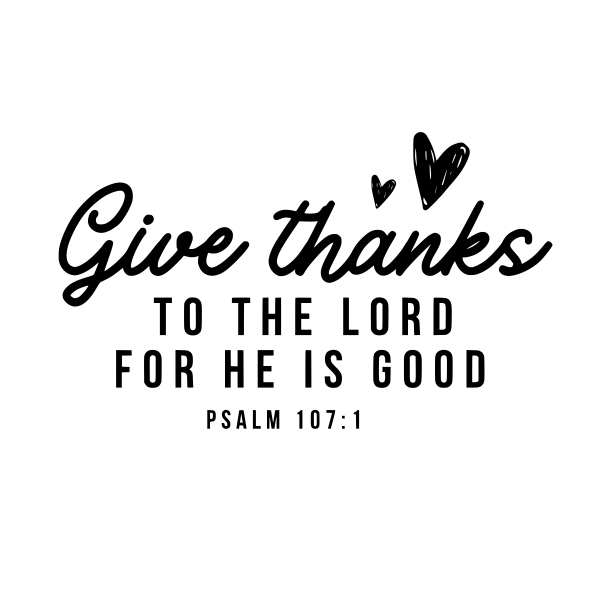 Thanks to the Lord