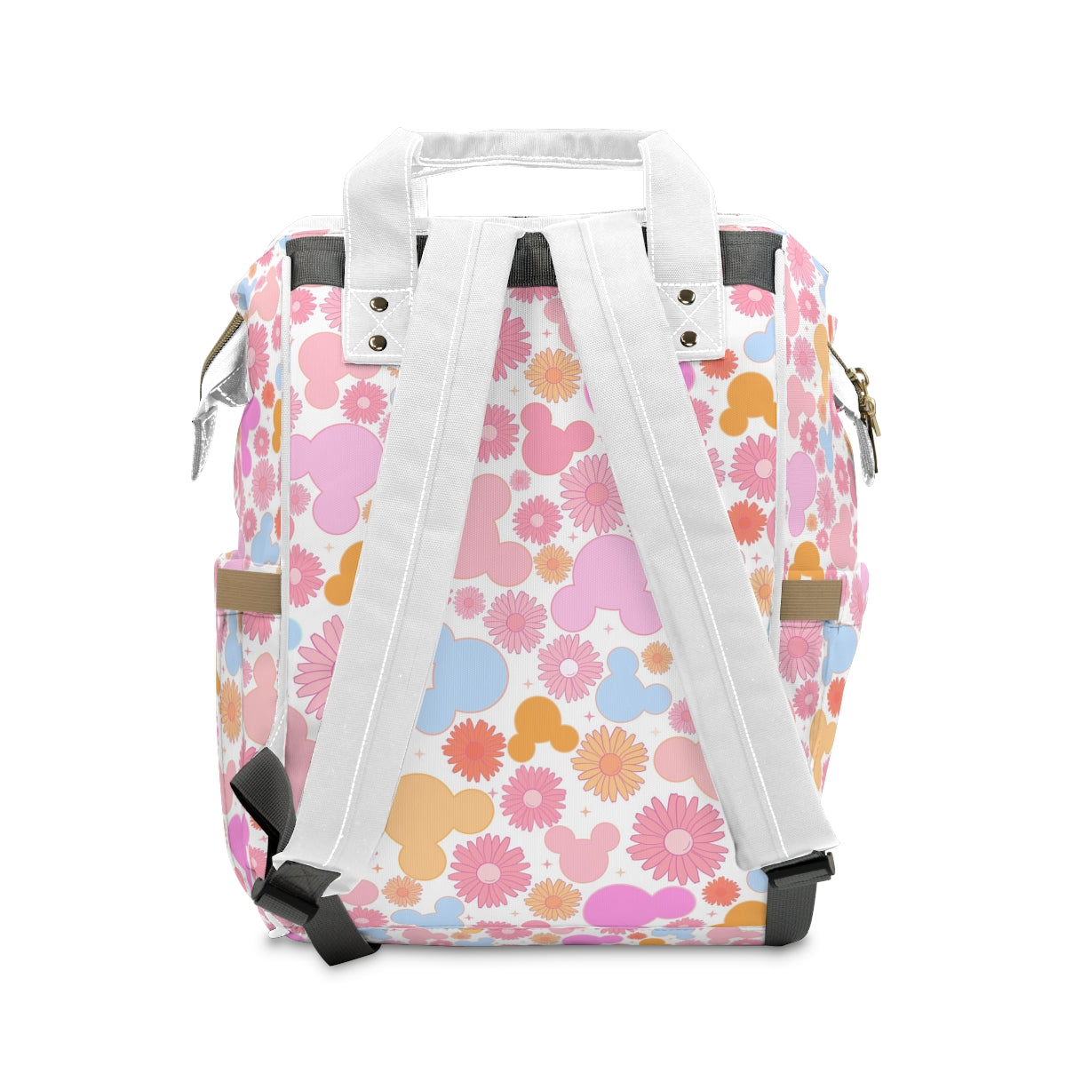 Floral Mouse Backpack/Diaper Bag