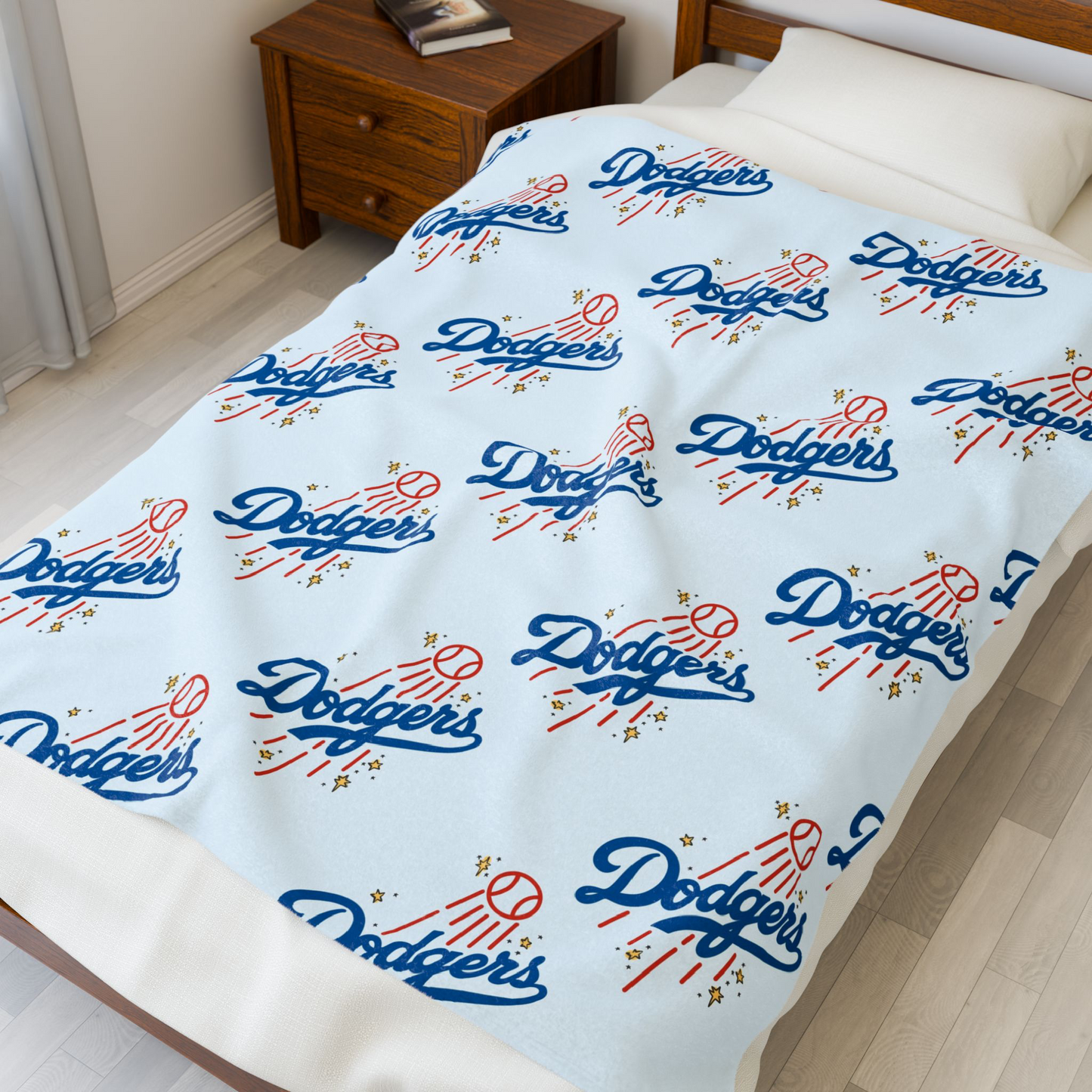 Blue Crew Plush Blanket