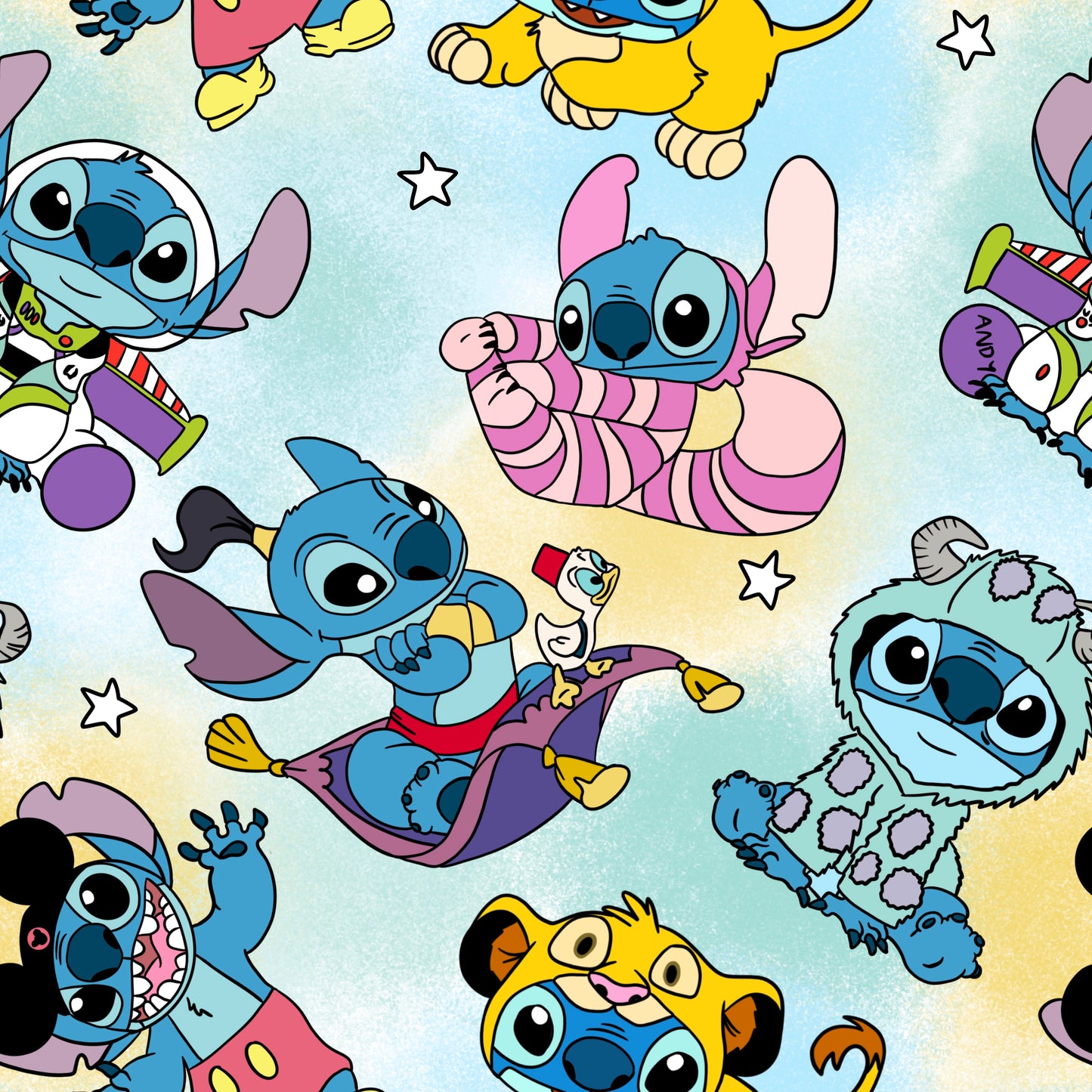 Magical Blue Alien