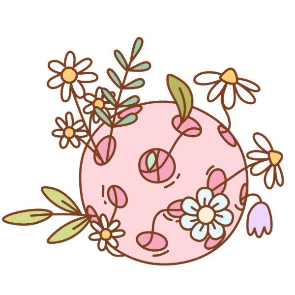Floral Pastel Ball