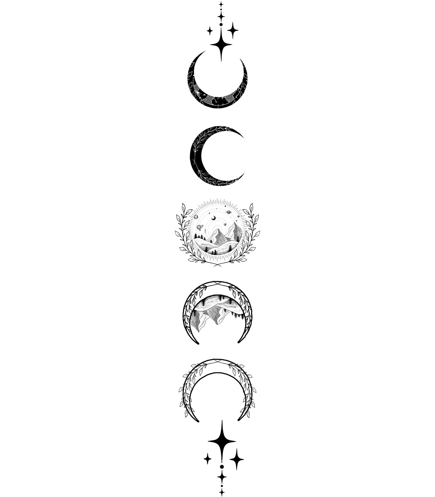 Night Mountain Simple