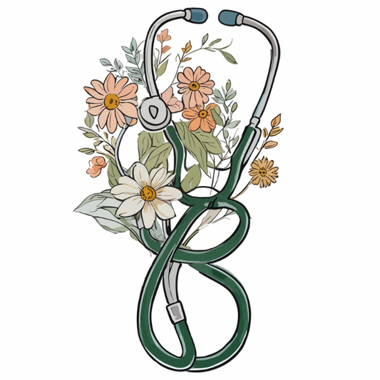 Floral Stethoscope