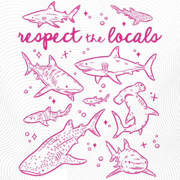 Respect the Locals Pink