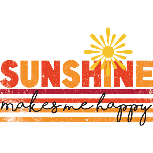 Sunshine Makes Me Happy