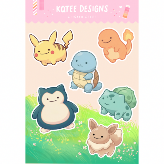 Ditto Vol 2 Sticker Sheet