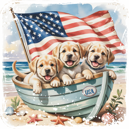 Patriotic Puppies