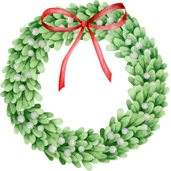 Mistletoe Wreath