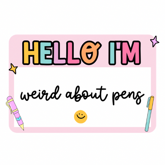 Weird About Pens