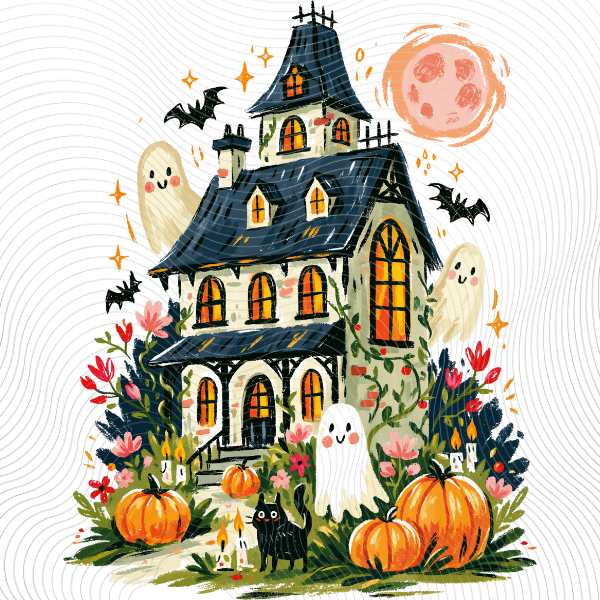 Cute Ghost House