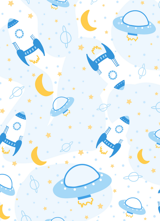 Blue Spaceship