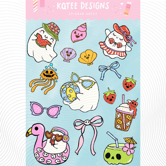 Summerween Sticker Sheet