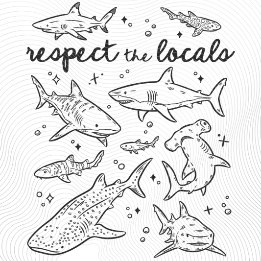 Respect the Locals Black
