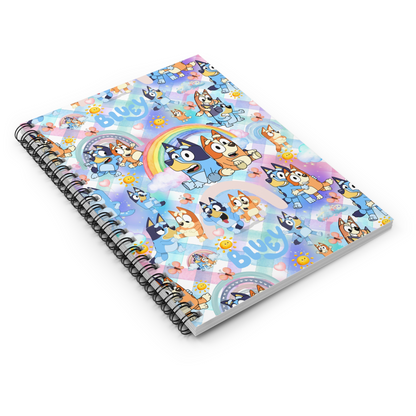 Sister Dogs Lined Notebook