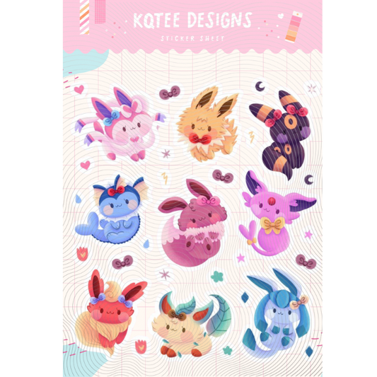 Evolution Sticker Sheet