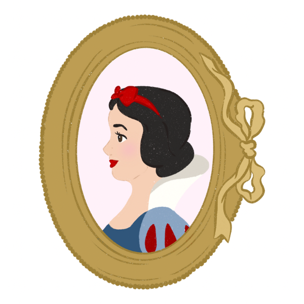 Frame Red Princess