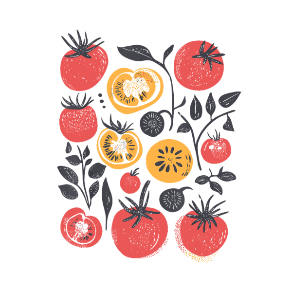 Muted Tomatoes