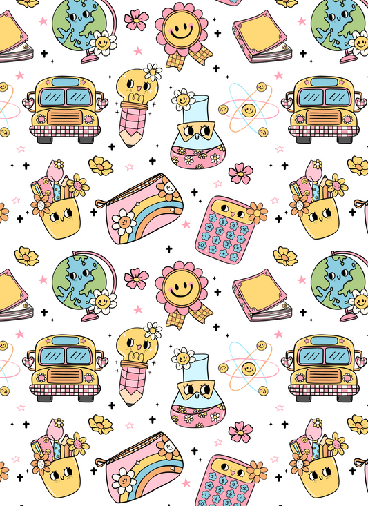 Cutesy School Bus