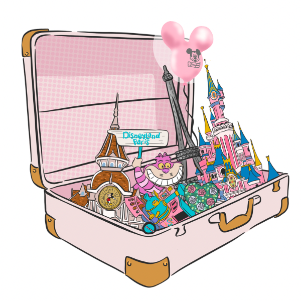 Paris Suitcase