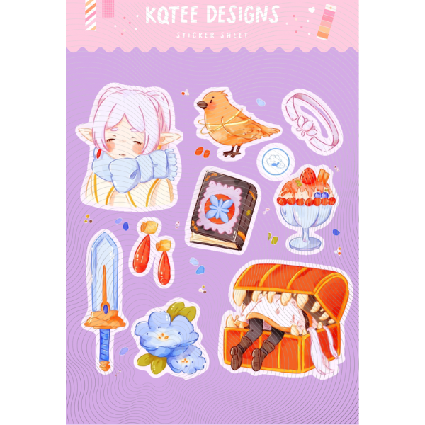 Adventurer Sticker Sheet