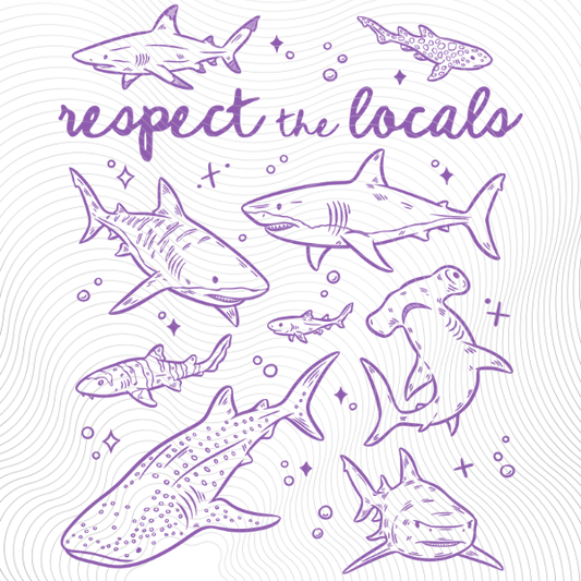 Respect the Locals Purple
