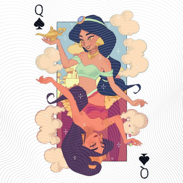 Genie Card Queen