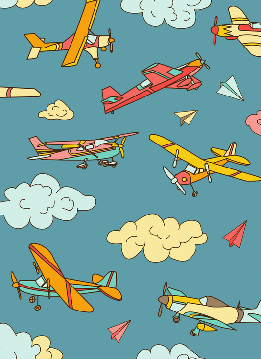 Colorful Airplanes
