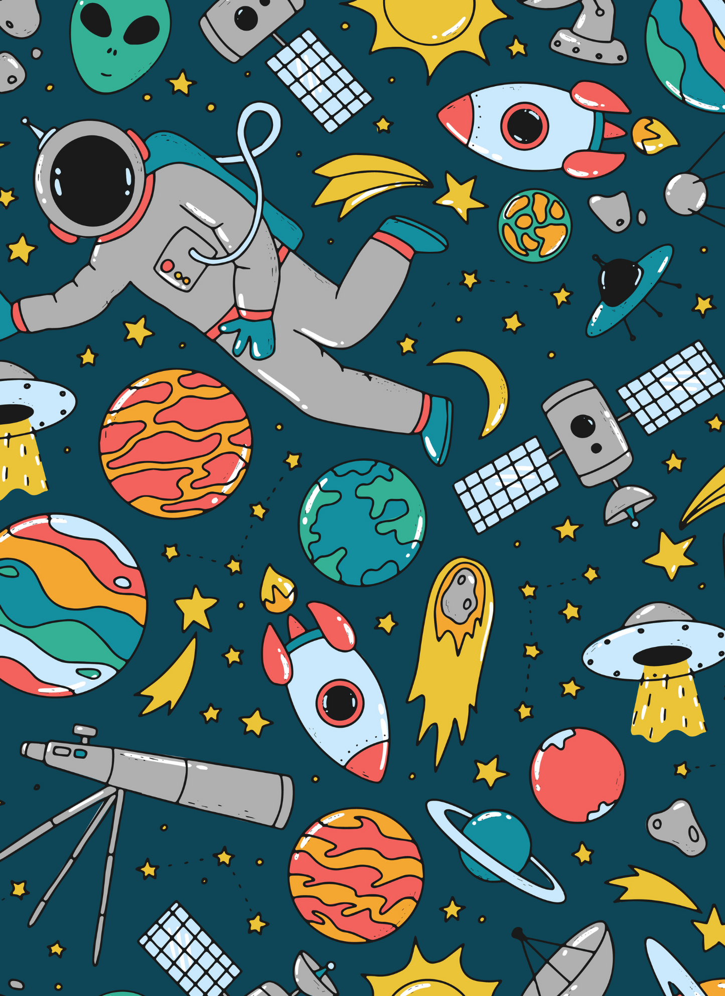 Colorful Astronaut