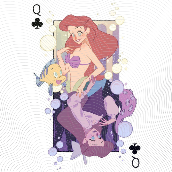 Mermaid Card Queen