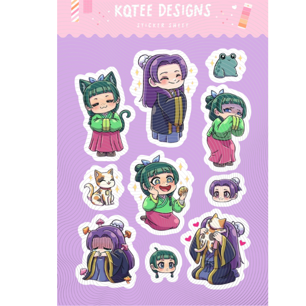 Poison Sticker Sheet
