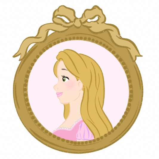 Frame Purple Princess