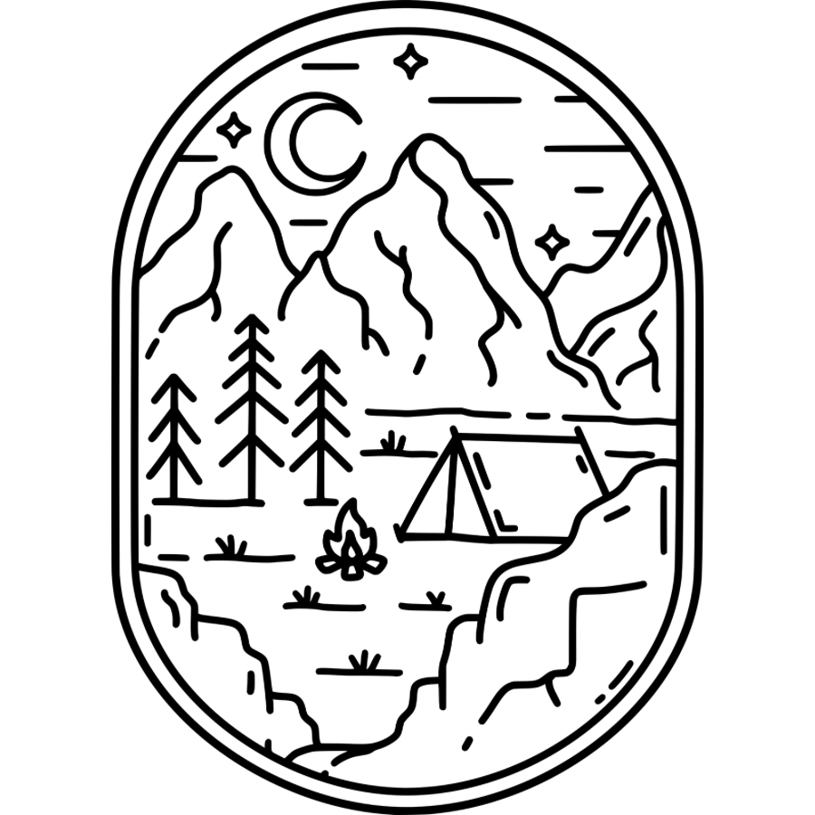 Secluded Campsite
