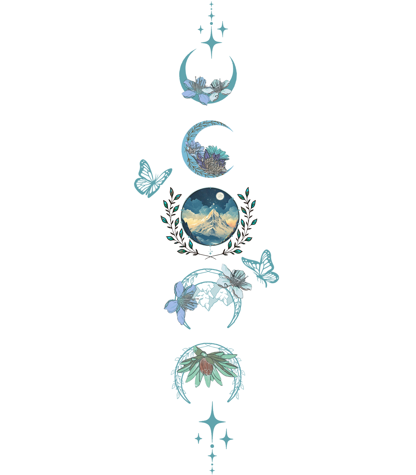 Night Mountain Blue