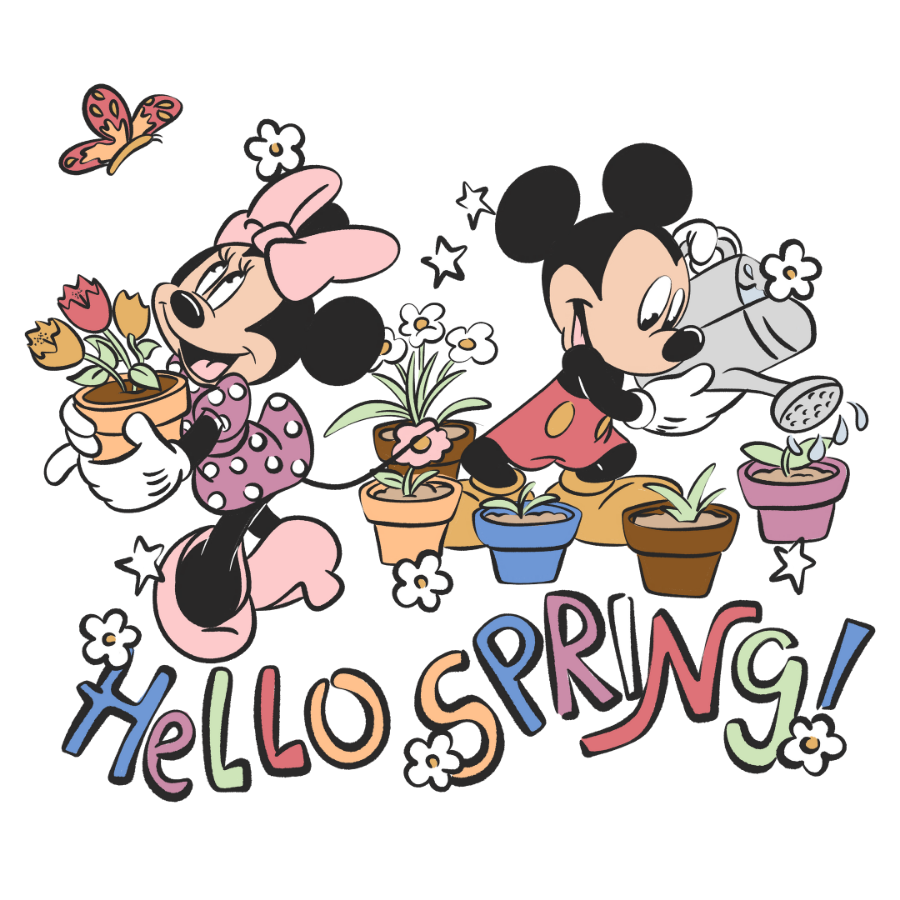 Hello Spring Mouse