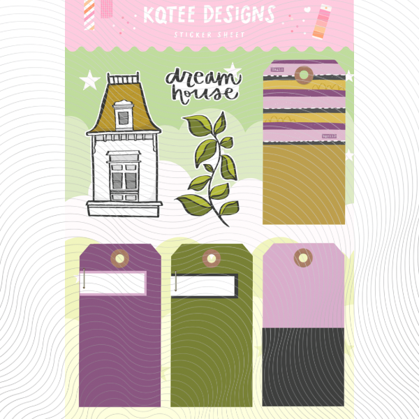 Dream House Sticker Sheet