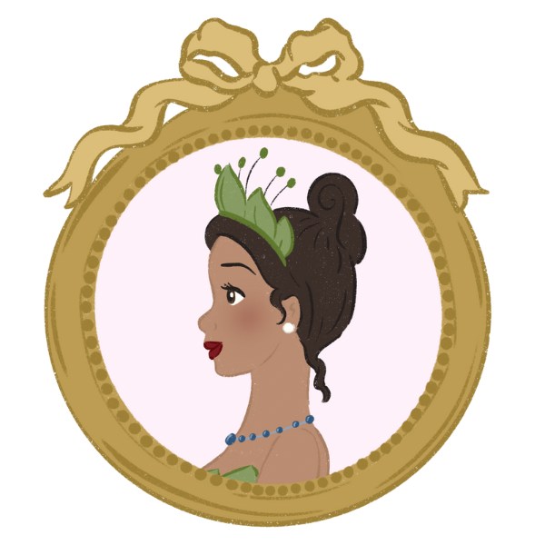Frame Green Princess