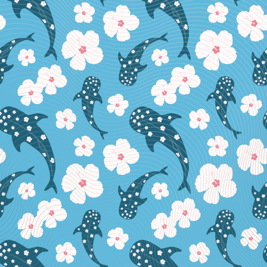 Floral Whale Shark