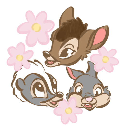 Deer and Friends