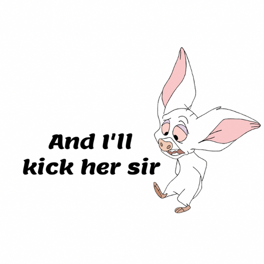 I’ll Kick Her