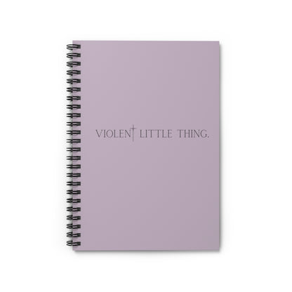 Violent Little Thing Lined Notebook