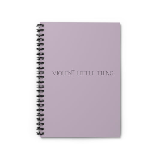 Violent Little Thing Lined Notebook